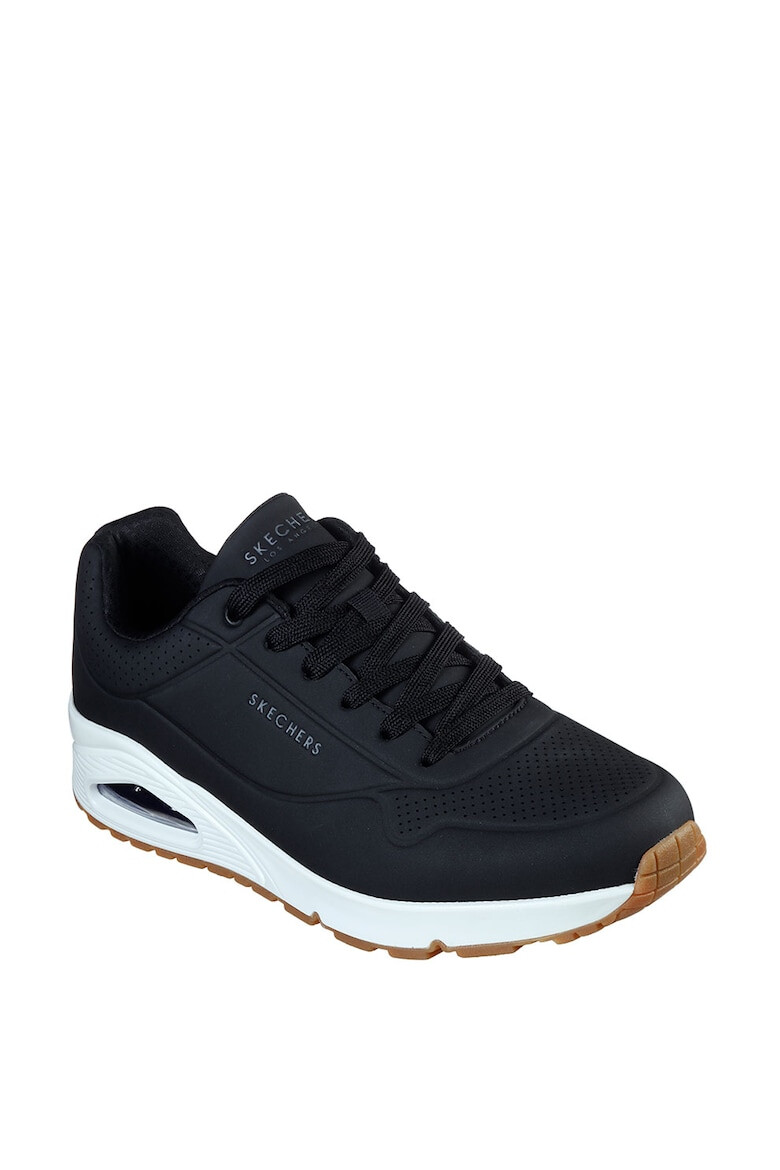 Skechers Pantofi sport de piele ecologica Uno Stand On Air - Pled.ro