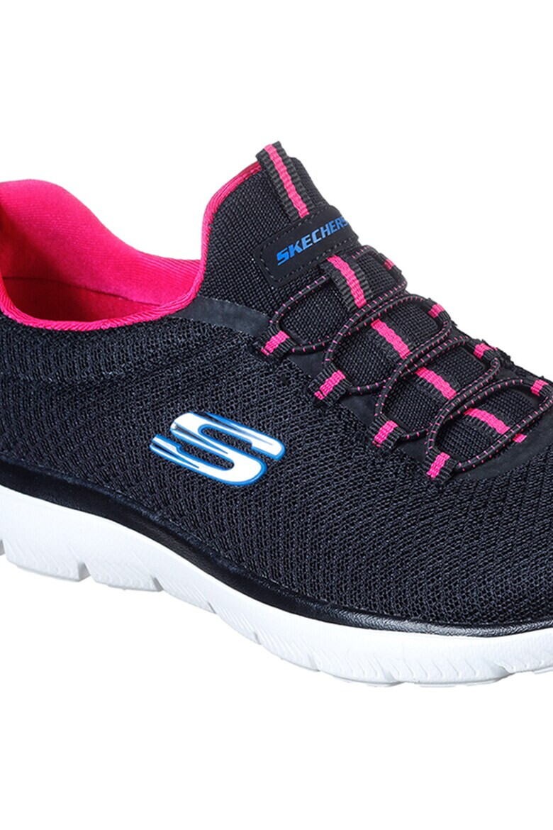 Skechers Pantofi sport de plasa cu logo Summits - Pled.ro