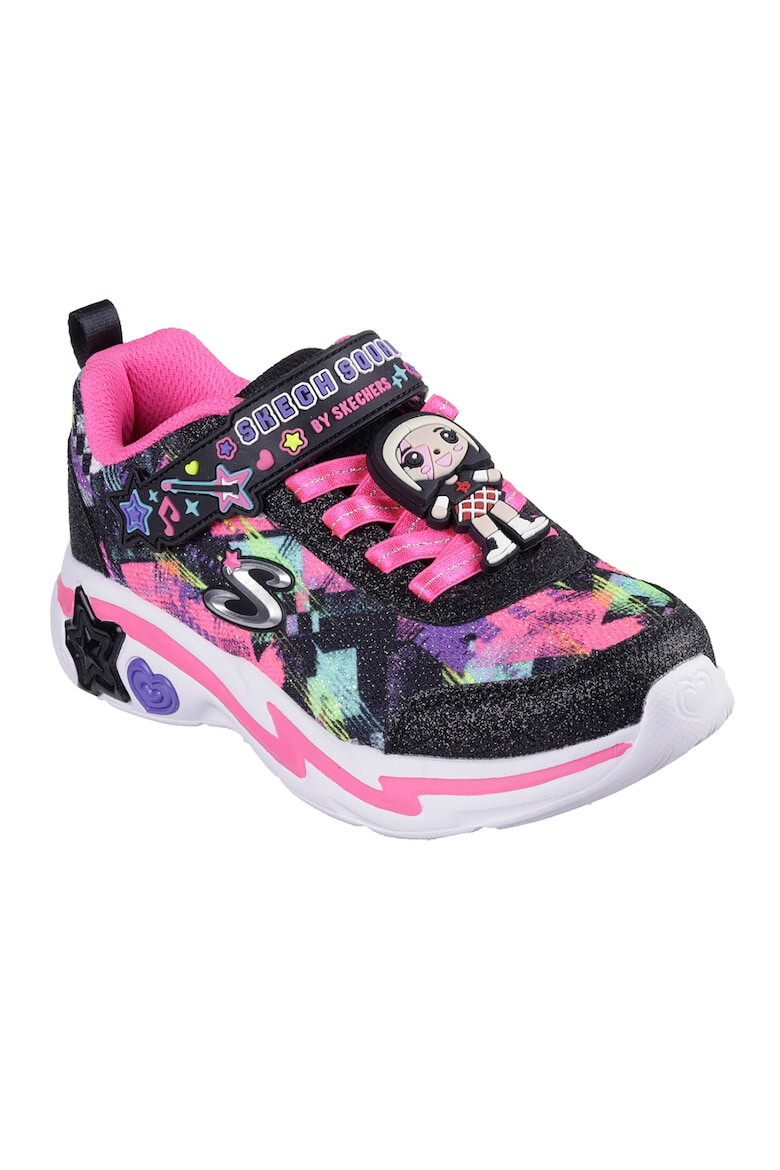 Skechers Pantofi sport din material textil cu aspect stralucitor Snuggle Sneaks - Pled.ro