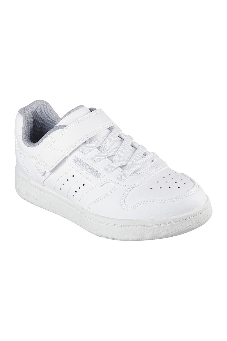 Skechers Pantofi sport din piele ecologica cu inchidere velcro Quick Street - Pled.ro