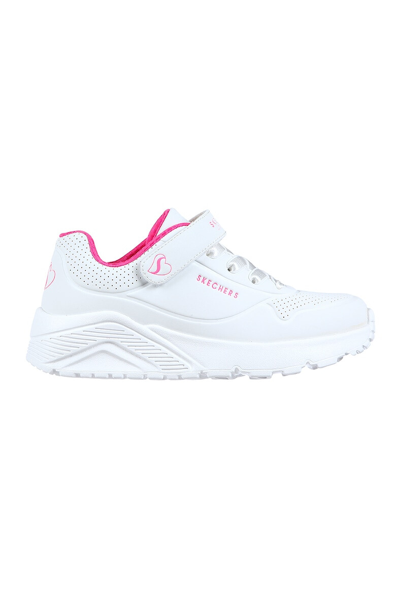 Skechers Pantofi sport din piele ecologica cu velcro Uno Lite - Pled.ro