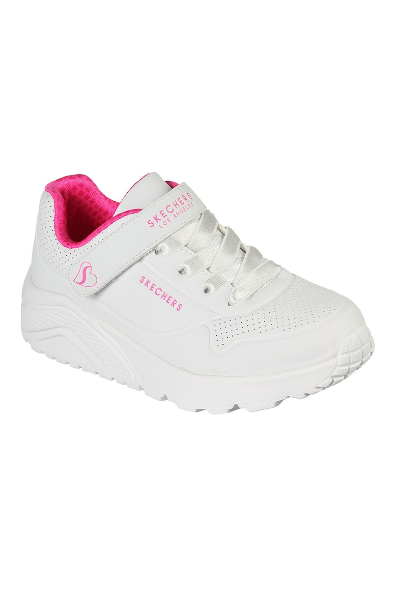 Skechers Pantofi sport din piele ecologica cu velcro Uno Lite - Pled.ro