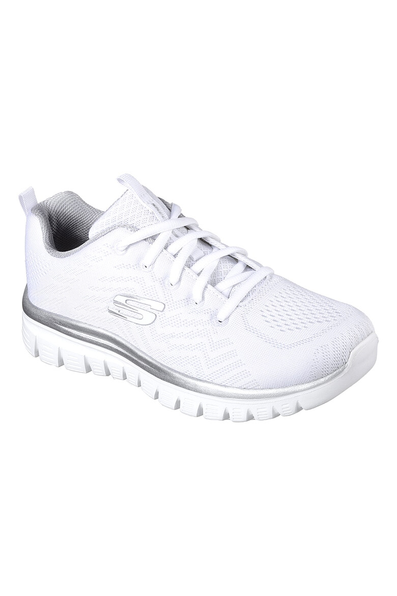 Skechers Pantofi sport din plasa tricotata Graceful Get Connected - Pled.ro