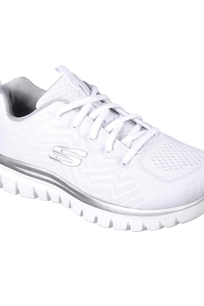 Skechers Pantofi sport din plasa tricotata Graceful Get Connected - Pled.ro