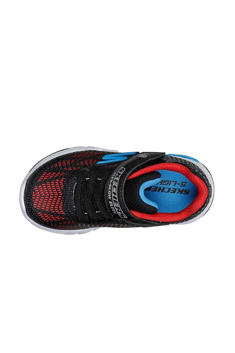 Skechers Pantofi Sport Flex Glow Elite Vorlo Inf 400137N-BKRB Baieti Negru - Pled.ro