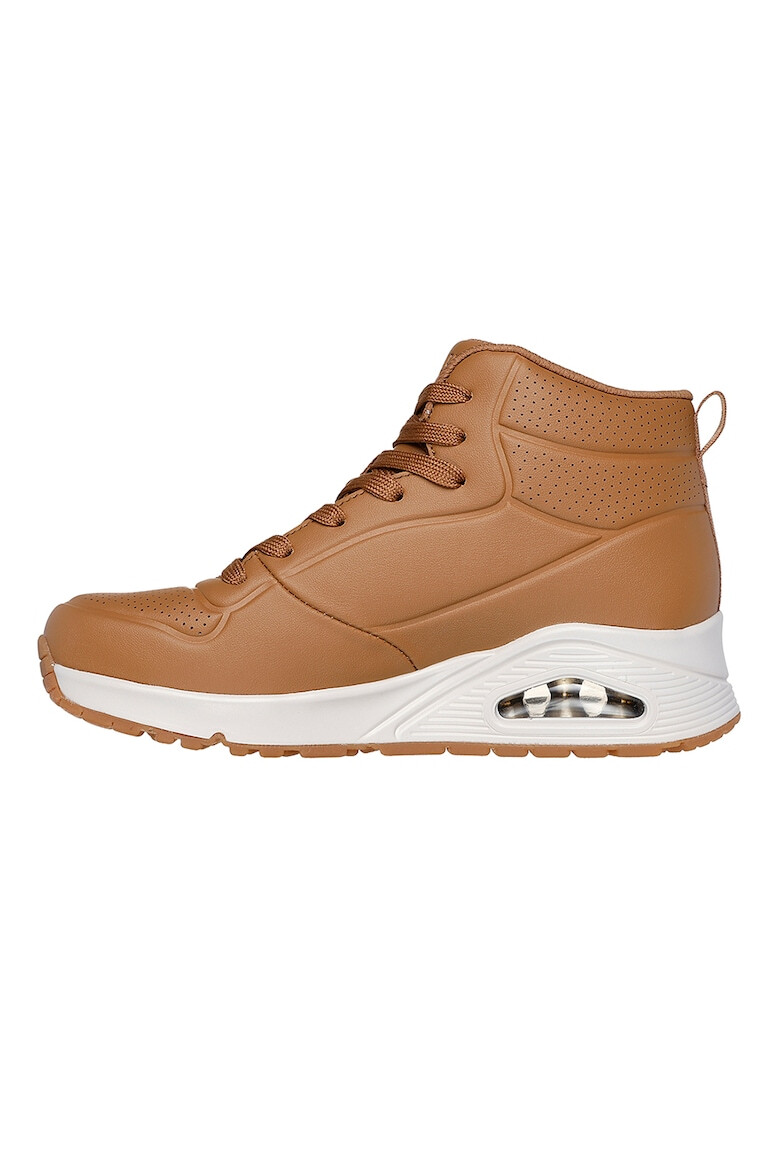 Skechers Pantofi sport inalti de piele ecologica - Pled.ro