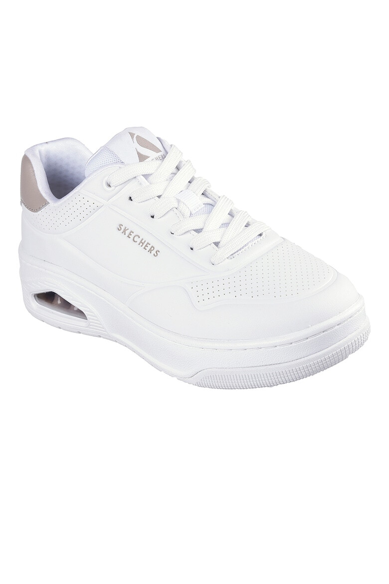 Skechers Pantofi sport low-cut de piele ecologica - Pled.ro