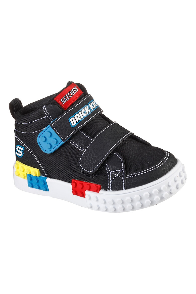 Skechers Pantofi sport mid-cut cu velcro Kool Bricks - Pled.ro