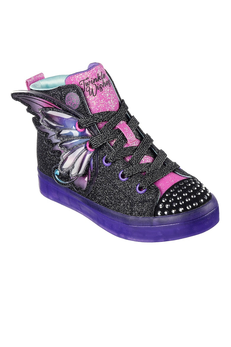 Skechers Pantofi sport mid-high cu aplicatii Twinkle Toes - Pled.ro