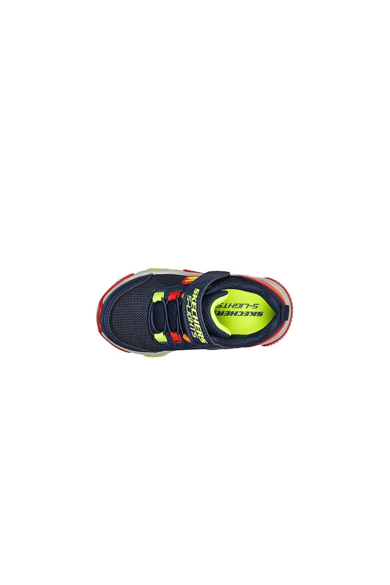 Skechers Pantofi Sport S Lights Mighty Glow Inf 402040N-NVRD Baieti Bleumarin - Pled.ro