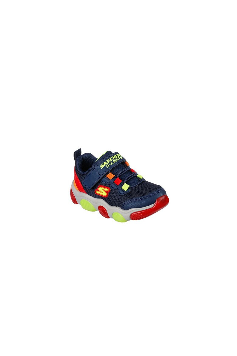 Skechers Pantofi Sport S Lights Mighty Glow Inf 402040N-NVRD Baieti Bleumarin - Pled.ro