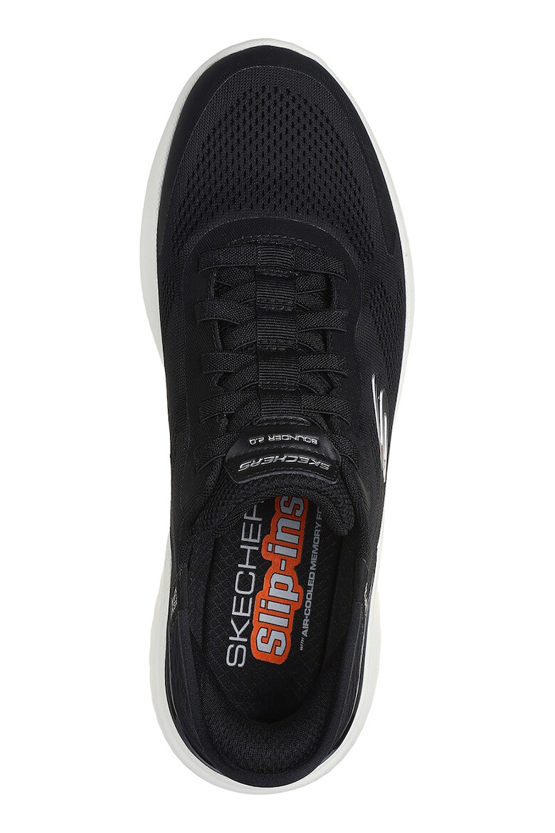 Skechers Pantofi sport slip-ins din plasa cu detalii logo Bounder 2.0 - Pled.ro