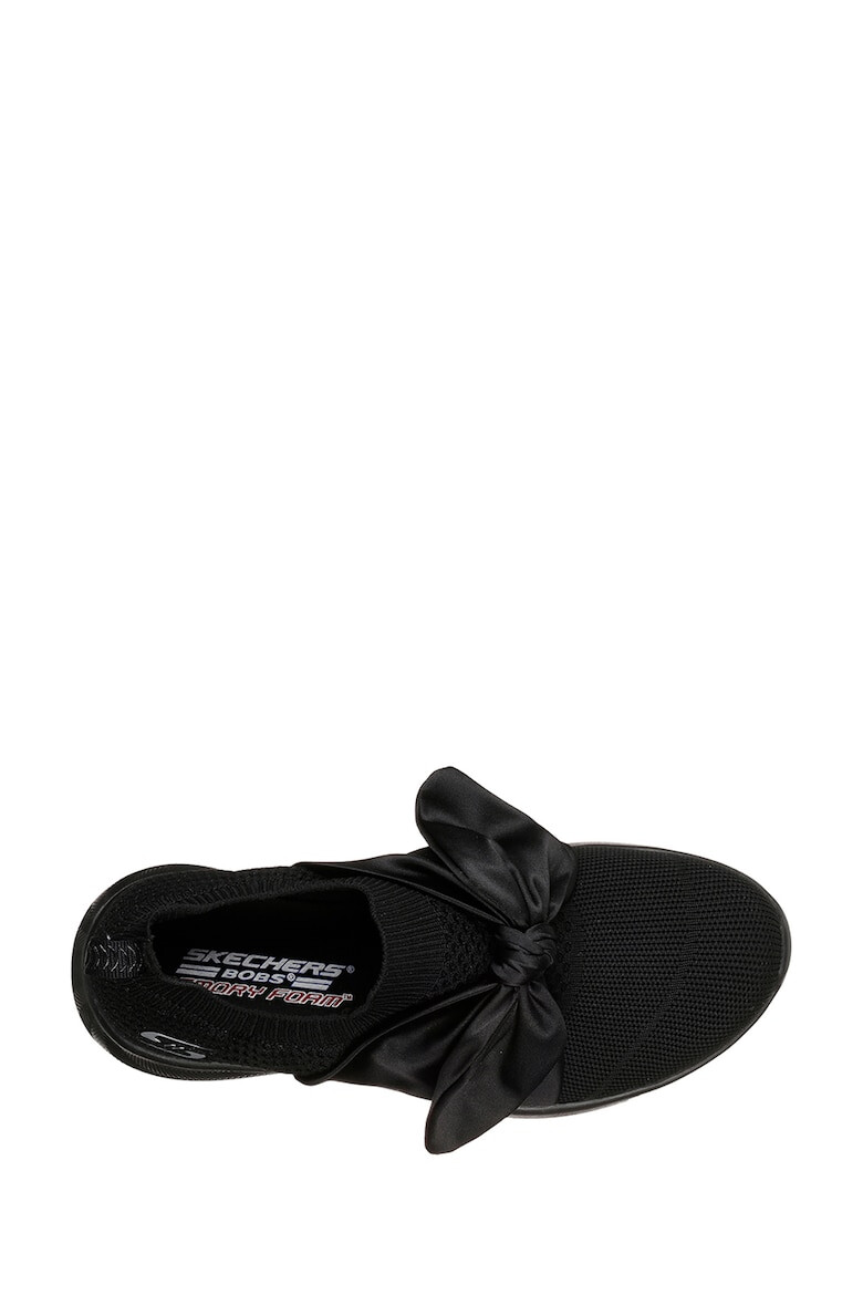 Skechers Pantofi sport slip-on cu detaliu funda Bobs Squad 2-Bow Beauty - Pled.ro