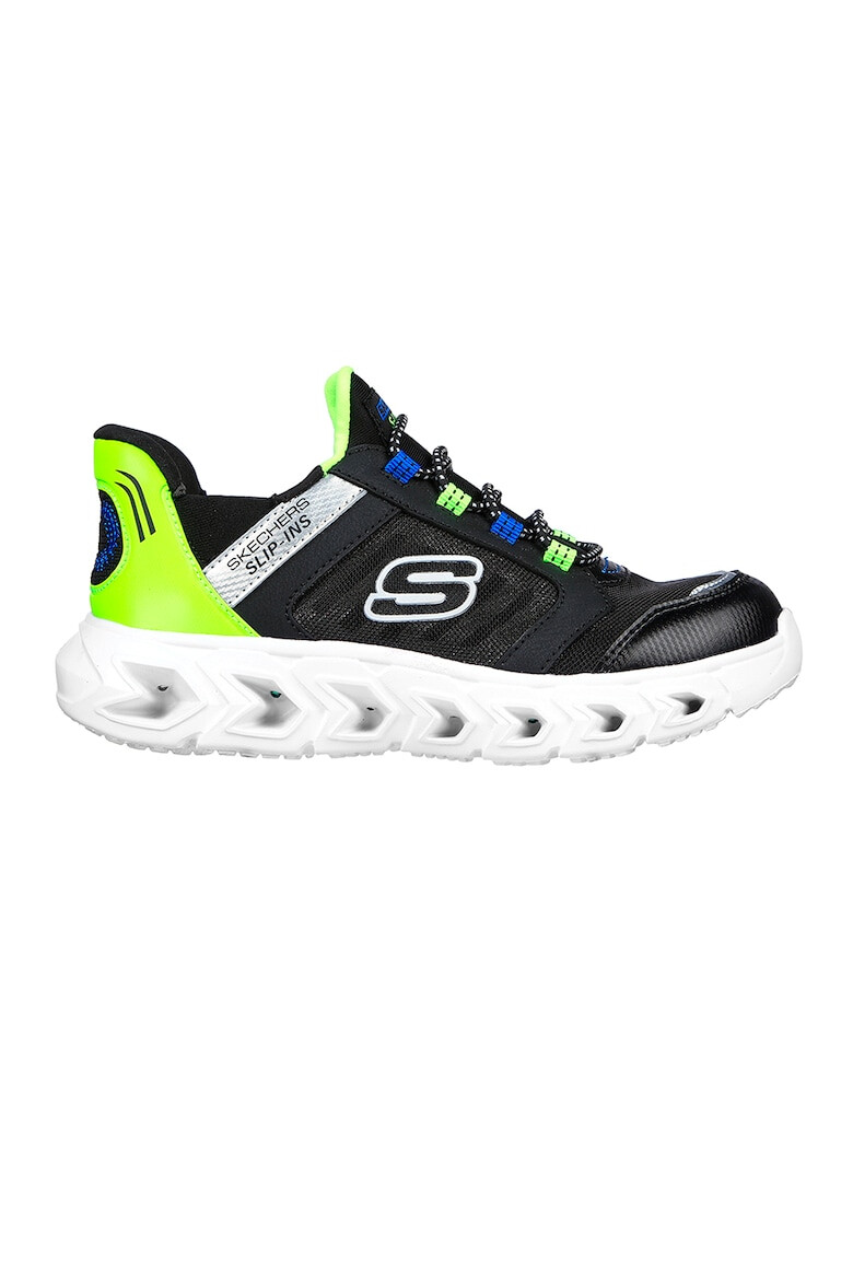 Skechers Pantofi sport slip-on cu LED-uri Hypno Flash 2.0 - Pled.ro