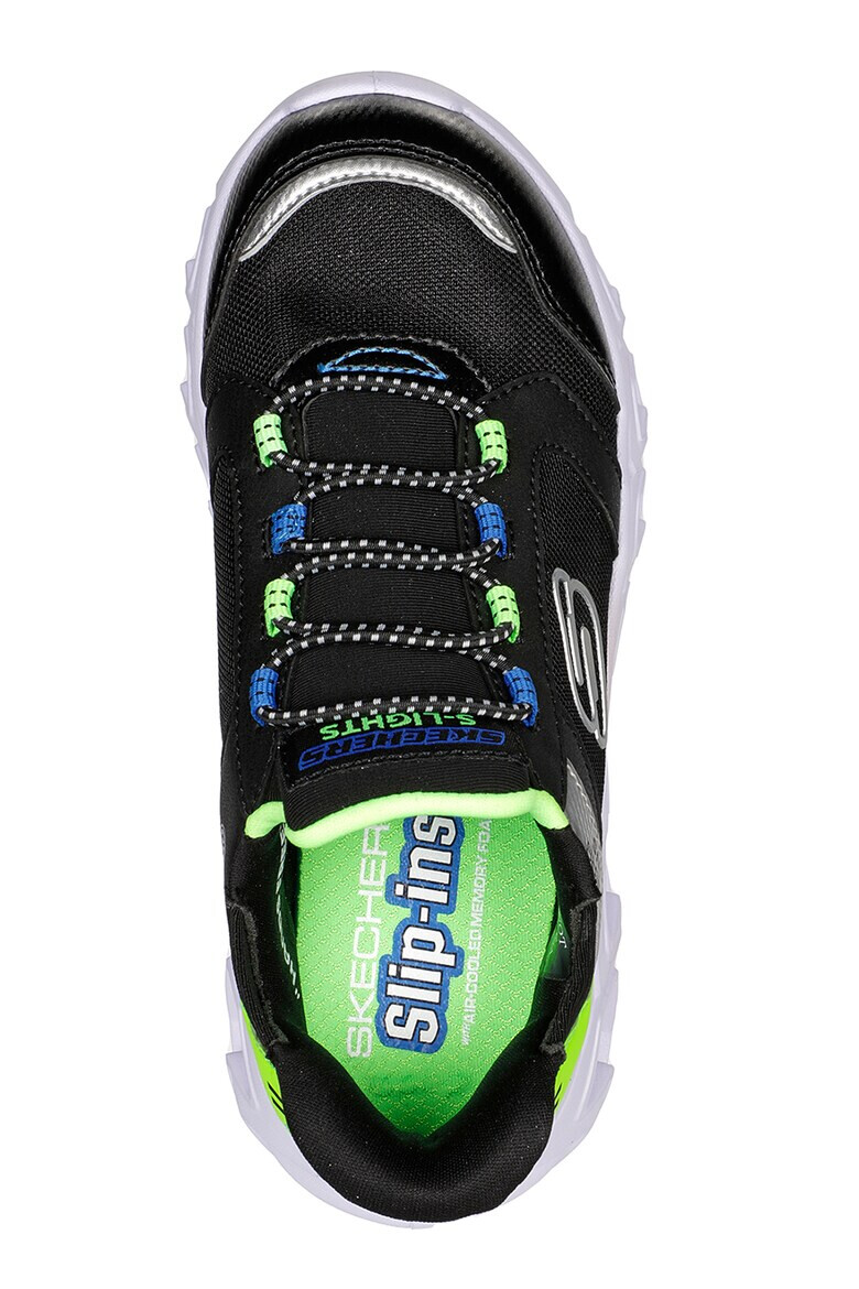 Skechers Pantofi sport slip-on cu LED-uri Hypno Flash 2.0 - Pled.ro