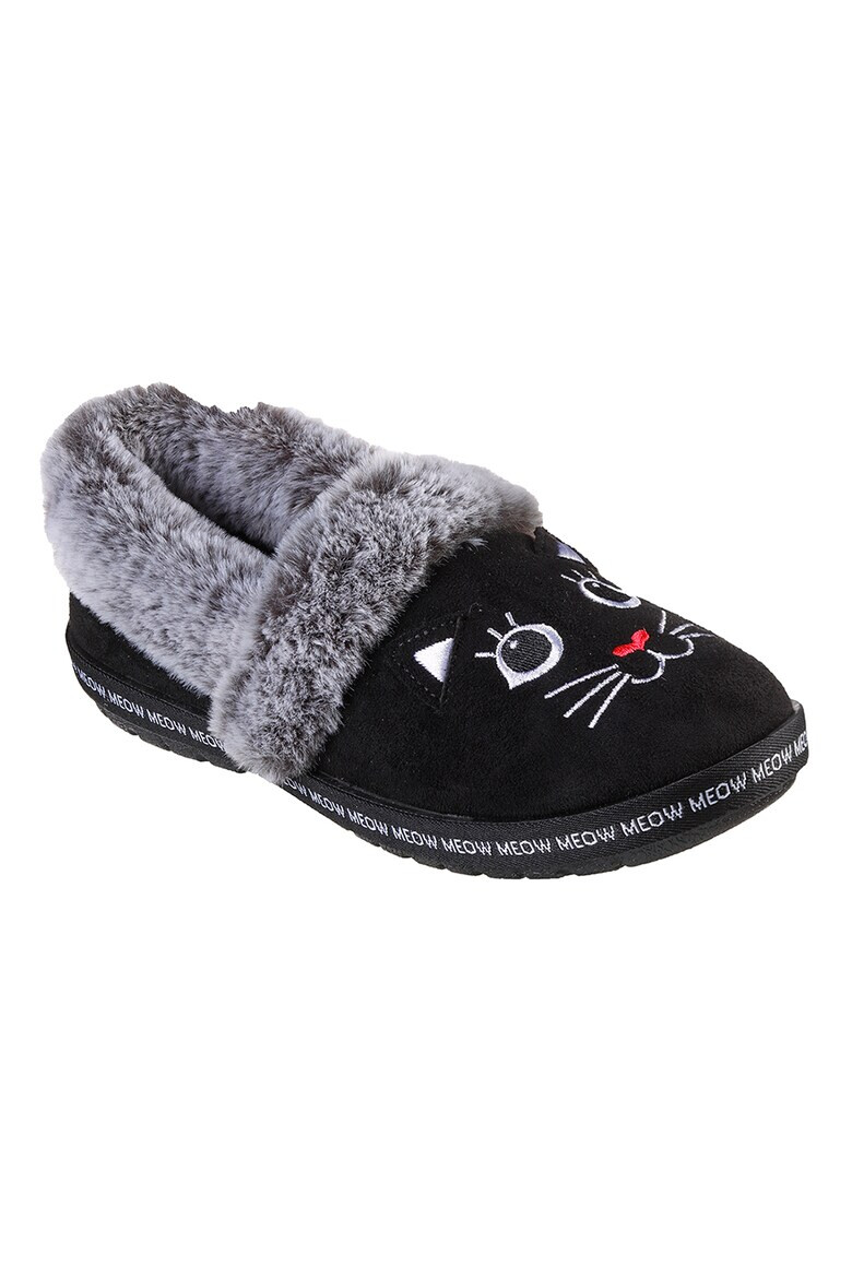 Skechers Papuci cu detalii brodate Too Cozy-Meow - Pled.ro