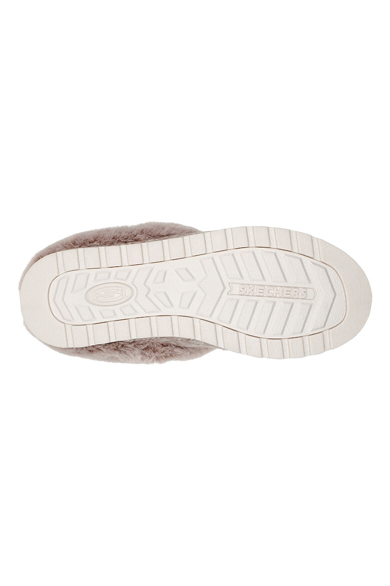 Skechers Papuci cu garnitura din blana sintetica Keepsakes- Ice Angel - Pled.ro