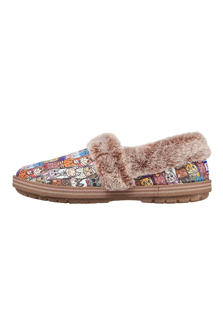 Skechers Papuci cu imprimeu Too Cozy - Pled.ro