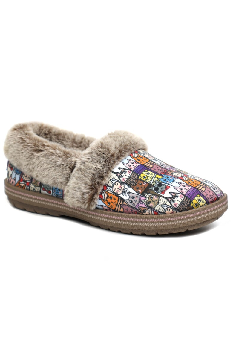 Skechers Papuci dama casa pisici 33347 multicolor - Pled.ro