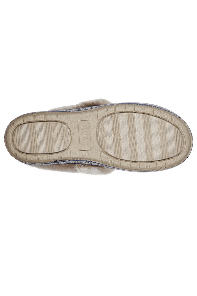 Skechers Papuci de casa din piele intoarsa sintetica Too Cozy- Dog-Attitude - Pled.ro