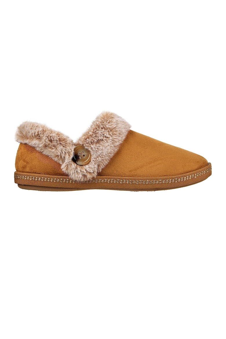 Skechers Papuci de casa slip-on Cozy Campfire Fresh Toast - Pled.ro