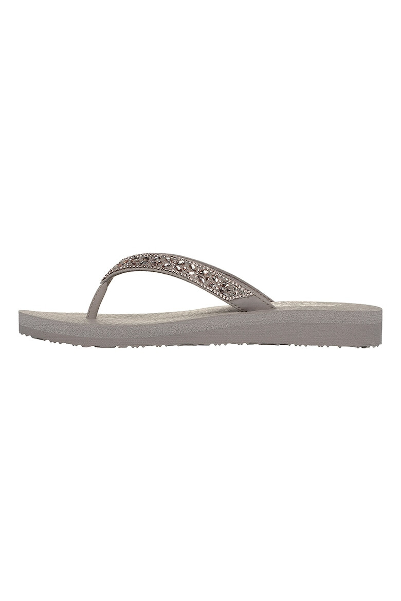 Skechers Papuci flip-flop cu strasuri - Pled.ro