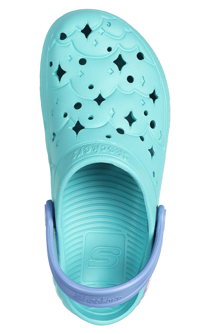 Skechers Saboti slingback cu logo - Pled.ro