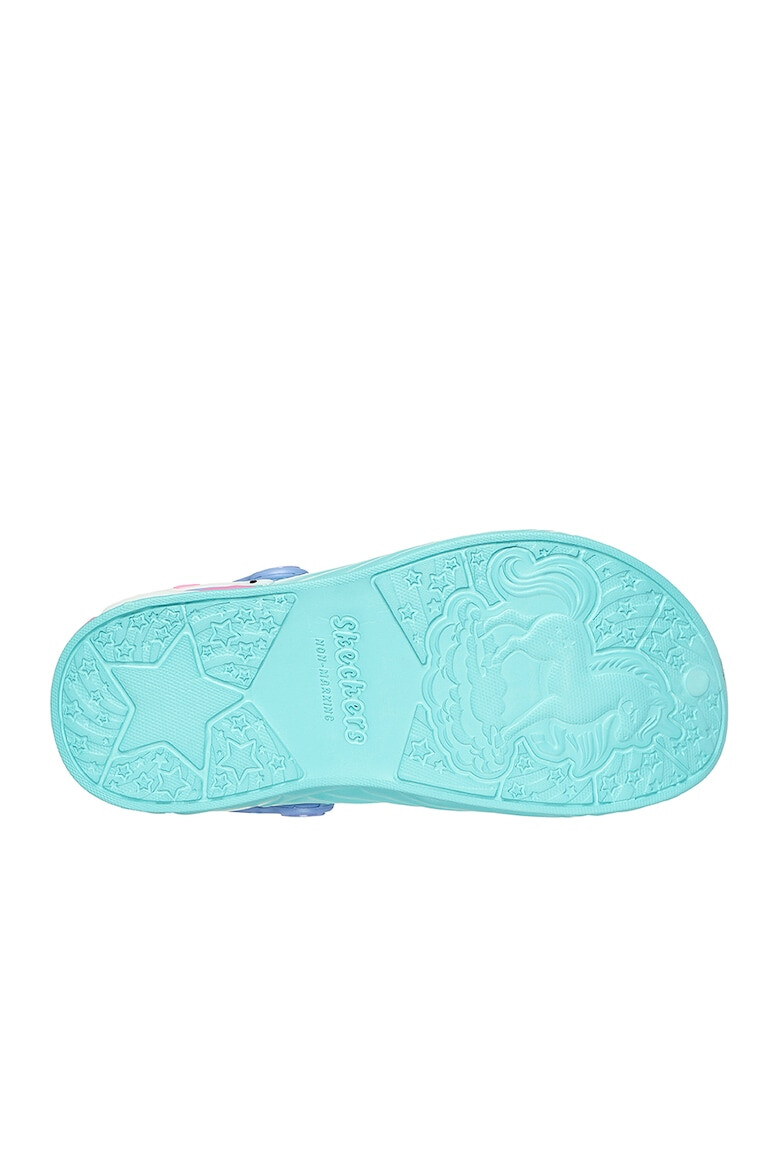 Skechers Saboti slingback cu logo - Pled.ro