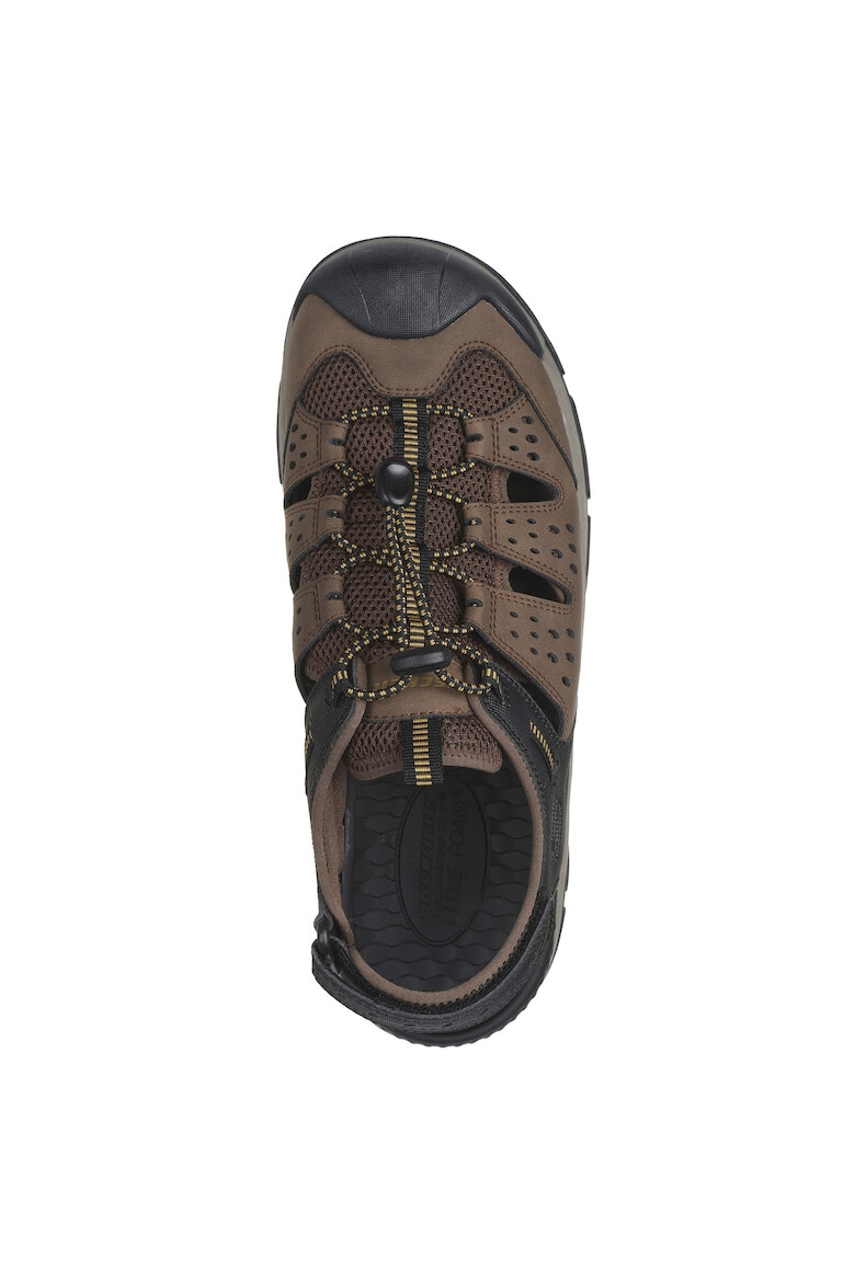 Skechers Sandale barbati TRESMEN MENARD 205113 BROWN/BLACK - Pled.ro