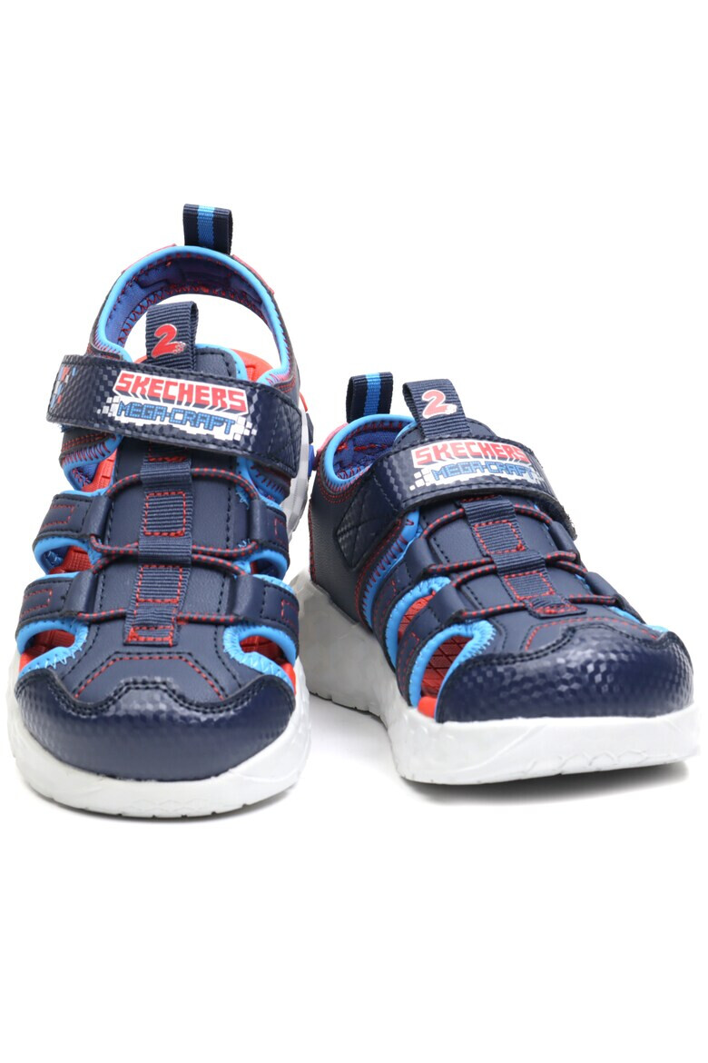 Skechers Sandale copii baieti MEGA SPLASH 2.0 402213L NAVY/RED - Pled.ro