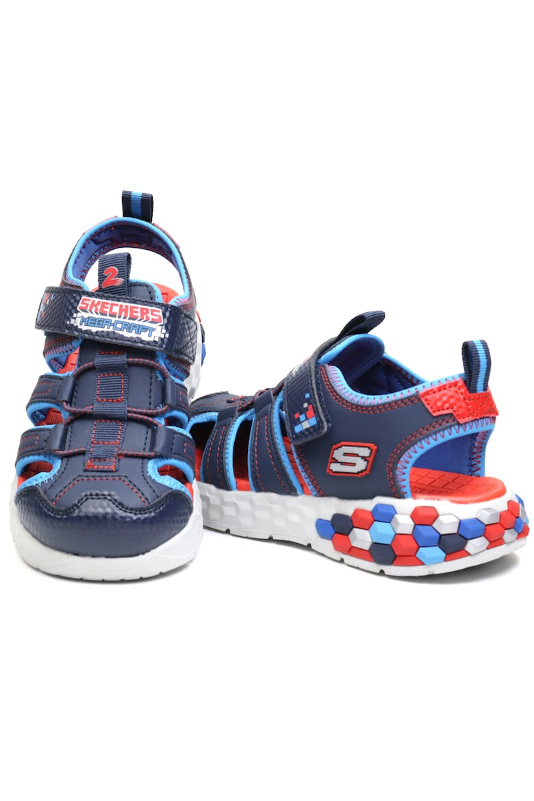 Skechers Sandale copii baieti MEGA SPLASH 2.0 402213L NAVY/RED - Pled.ro