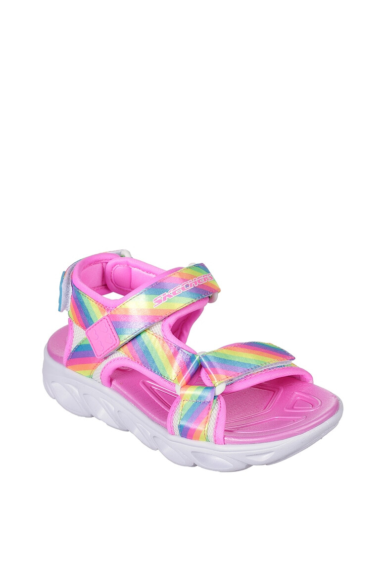 Skechers Sandale cu talpa cu iluminare Hypno Flash Rainbow Lights - Pled.ro