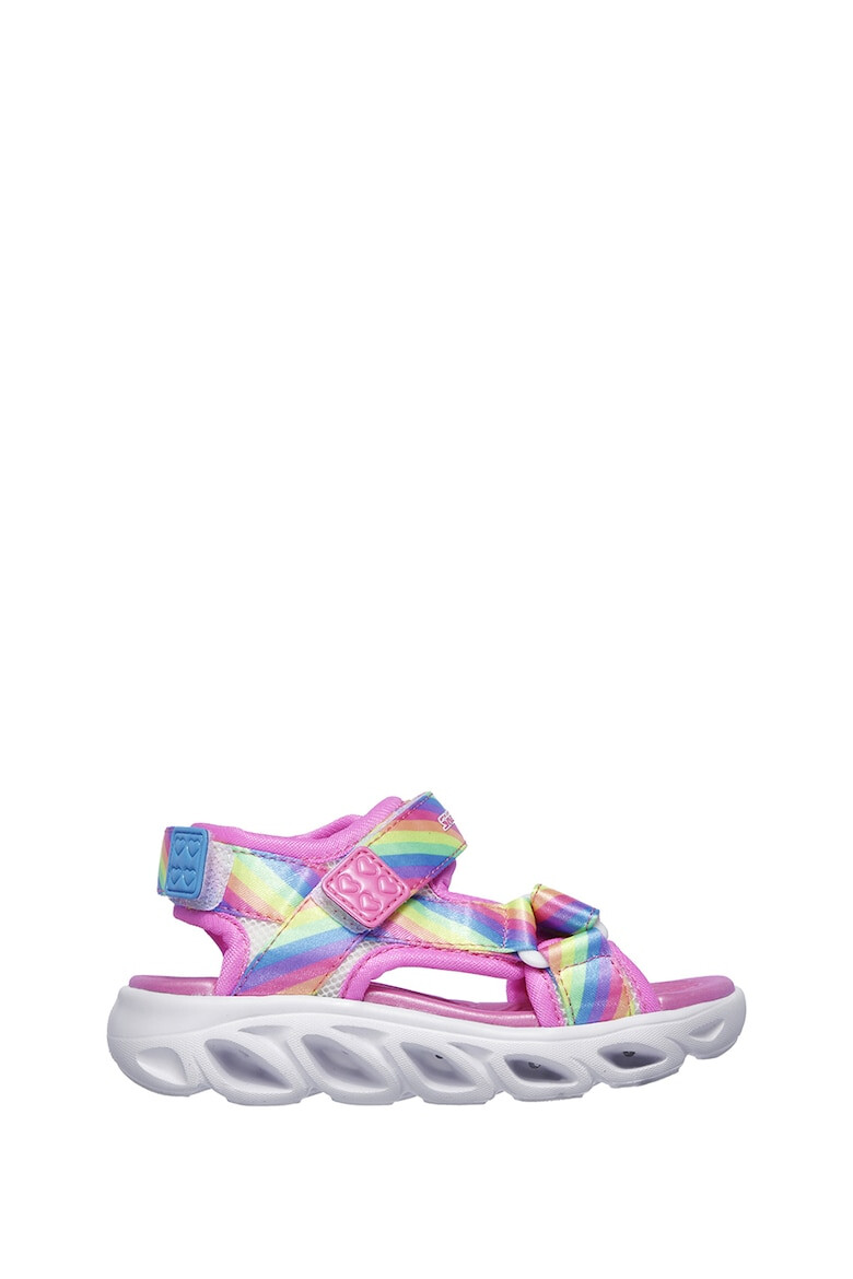 Skechers Sandale cu talpa cu iluminare Hypno Splash Rainbow Lights - Pled.ro