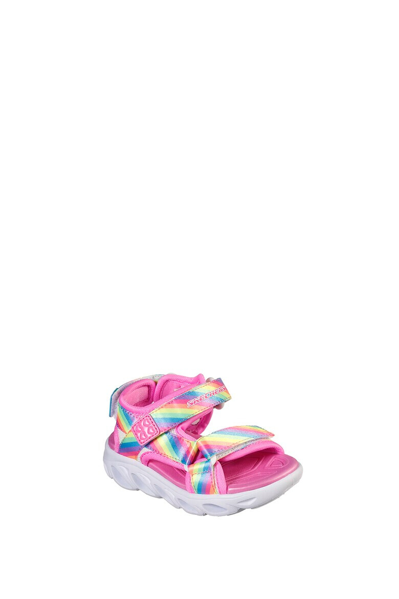 Skechers Sandale cu talpa cu iluminare Hypno Splash Rainbow Lights - Pled.ro