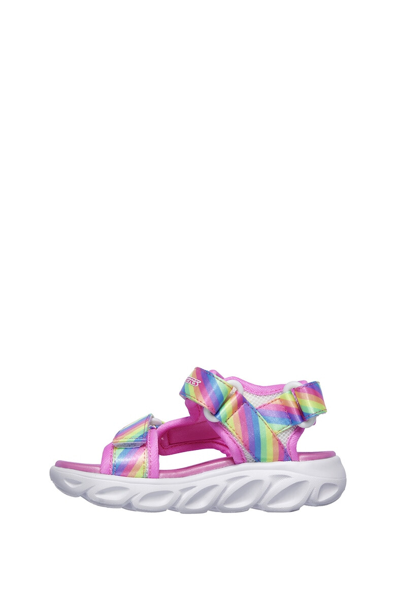 Skechers Sandale cu talpa cu iluminare Hypno Splash Rainbow Lights - Pled.ro