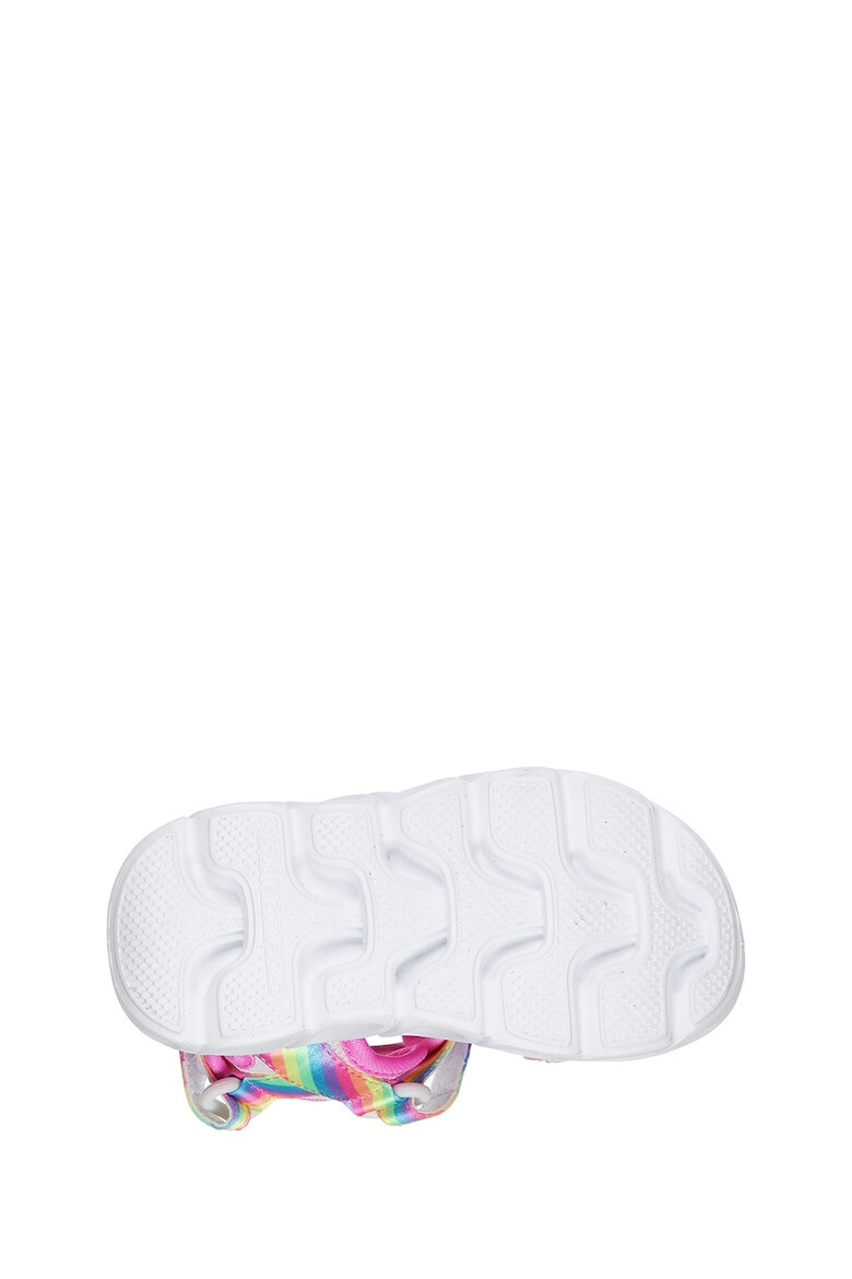 Skechers Sandale cu talpa cu iluminare Hypno Splash Rainbow Lights - Pled.ro