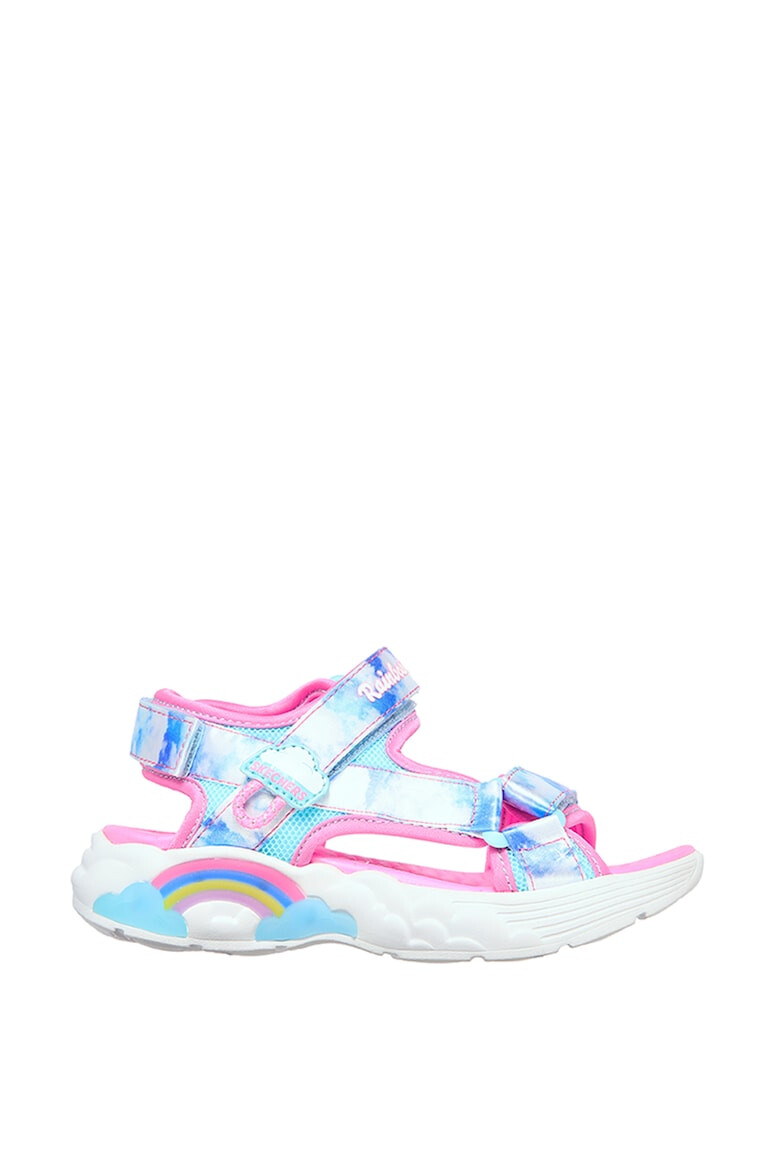 Skechers Sandale cu velcro Rainbow Racer - Pled.ro