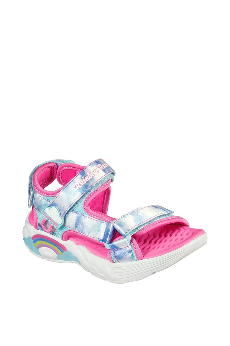 Skechers Sandale cu velcro Rainbow Racer - Pled.ro