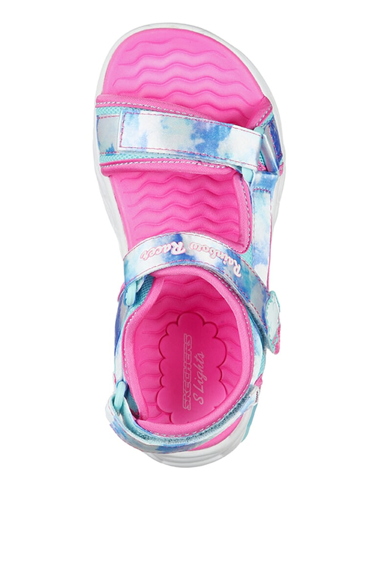 Skechers Sandale cu velcro Rainbow Racer - Pled.ro