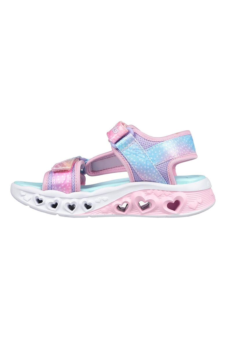 Skechers Sandale cu velcro Flutter Hearts - Pled.ro