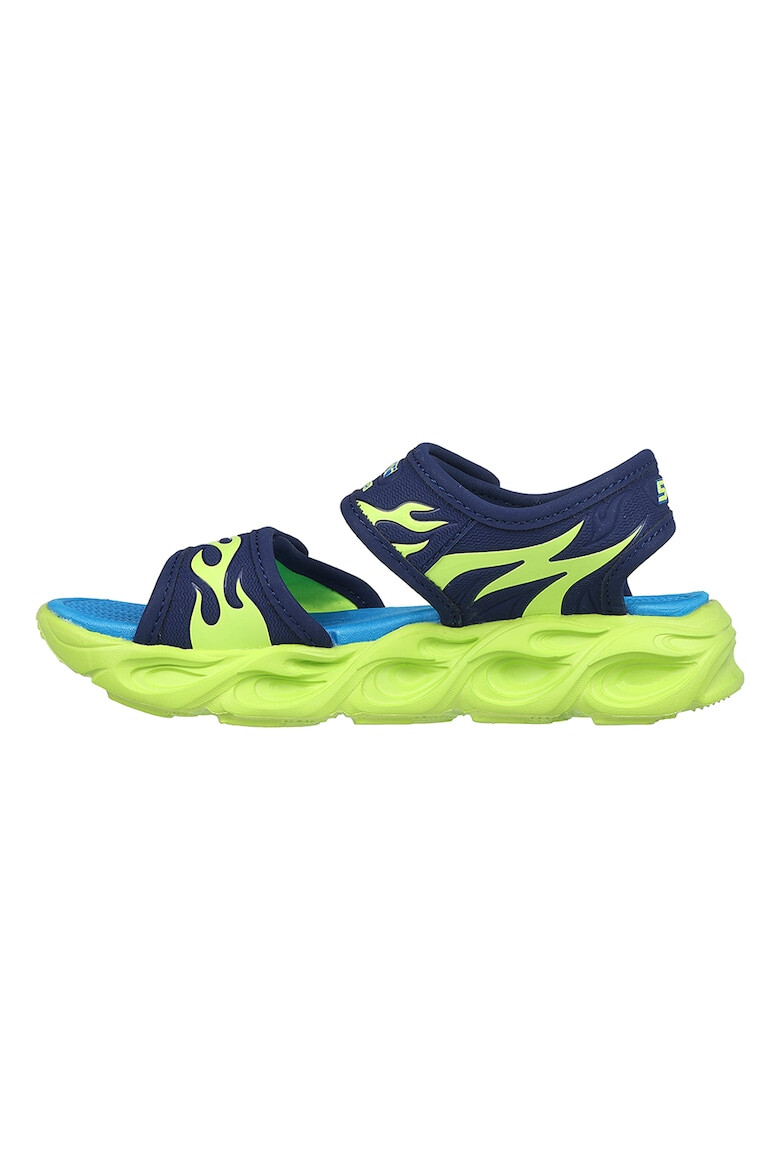 Skechers Sandale din material textil cu velcro Thermo-Splash Heat-Flo - Pled.ro