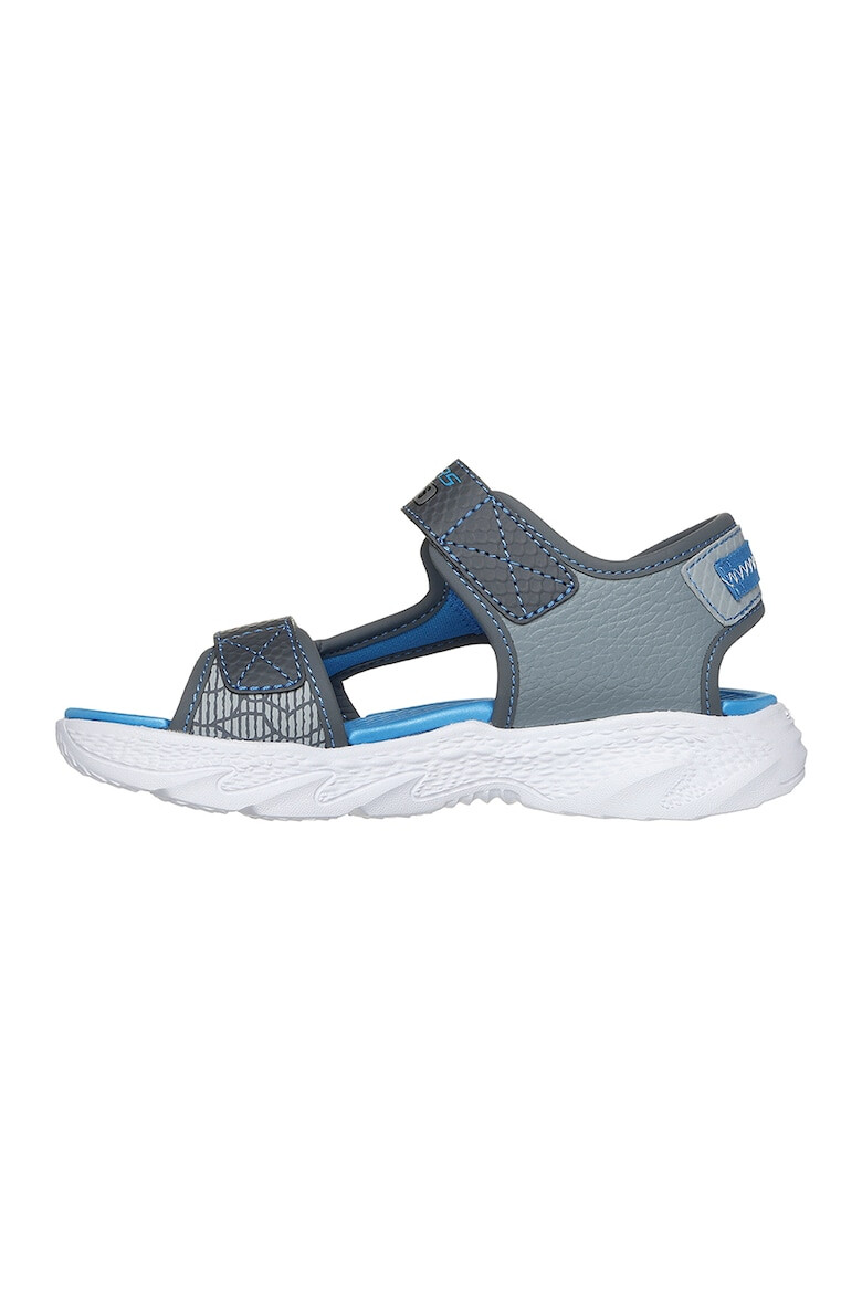 Skechers Sandale din piele ecologica cu inchidere velcro - Pled.ro