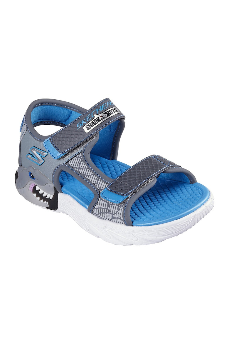 Skechers Sandale din piele ecologica cu inchidere velcro - Pled.ro