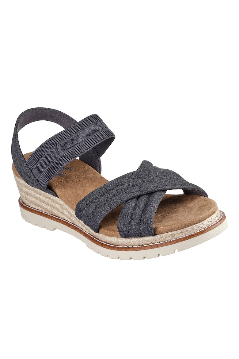 Skechers Sandale-espadrile cu talpa wedge - Pled.ro