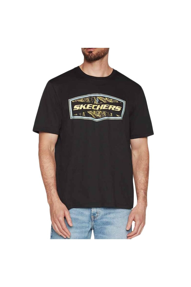 Skechers Tricou Latitude MTS368-BLK Barbati Negru - Pled.ro