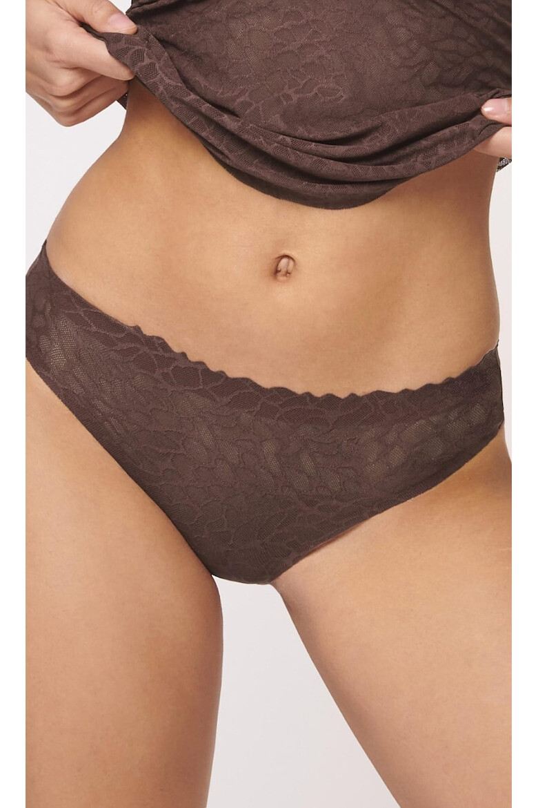 Sloggi Chiloti dama brazilian Zero Feel Lace 2.0 maro - Pled.ro