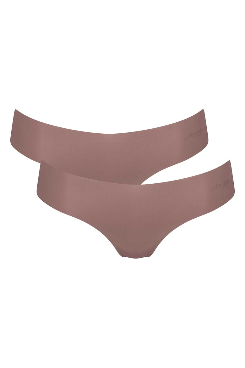 Sloggi Set de chiloti tanga fara cusaturi - 2 perechi - Pled.ro