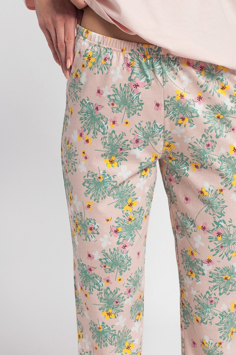 Soft & Seven BY SOFIAMAN Pijama cu imprimeu floral - Pled.ro