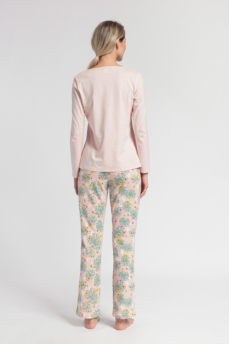 Soft & Seven BY SOFIAMAN Pijama cu imprimeu floral - Pled.ro