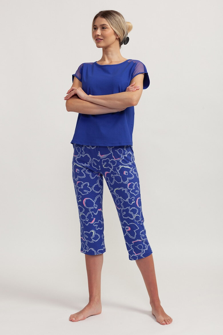 Soft & Seven BY SOFIAMAN Pijama cu imprimeu grafic Khloe - Pled.ro